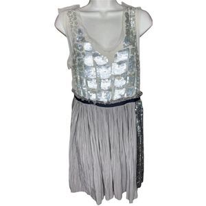 3.1 Phillip Lim Silk & Sequin Cocktail Dress Size 4